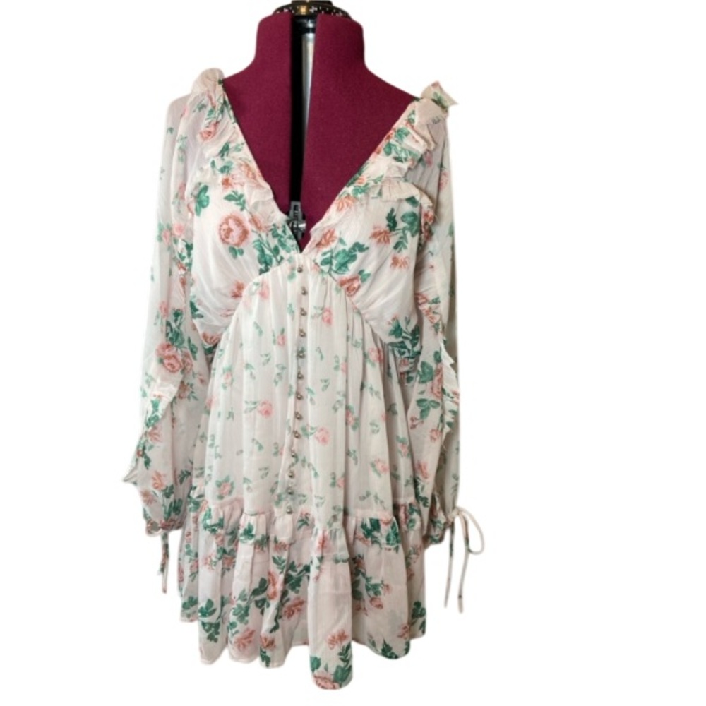 ASOS Design Floral Mini Dress Size 4 NWOT